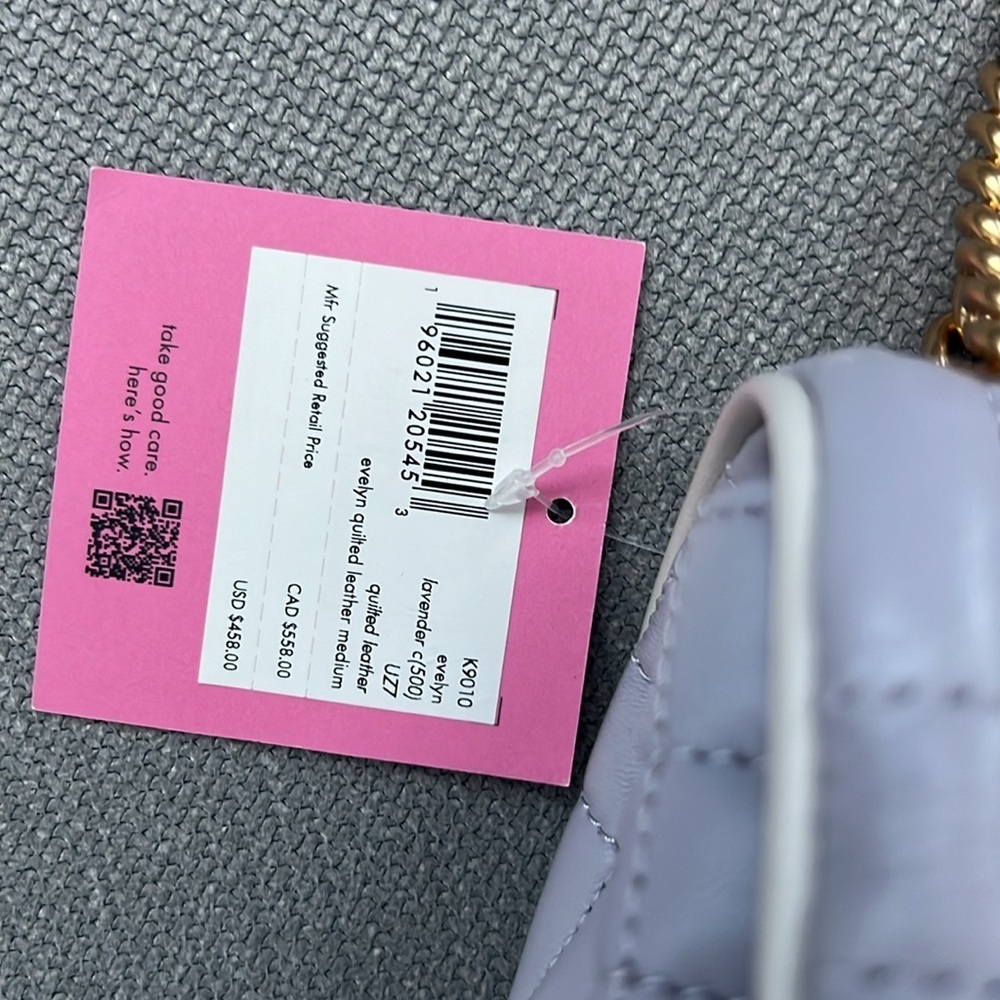 Kate Spade Evelyn Quilted Medium Convertible Shoulder Bag - Picture 9 of 11